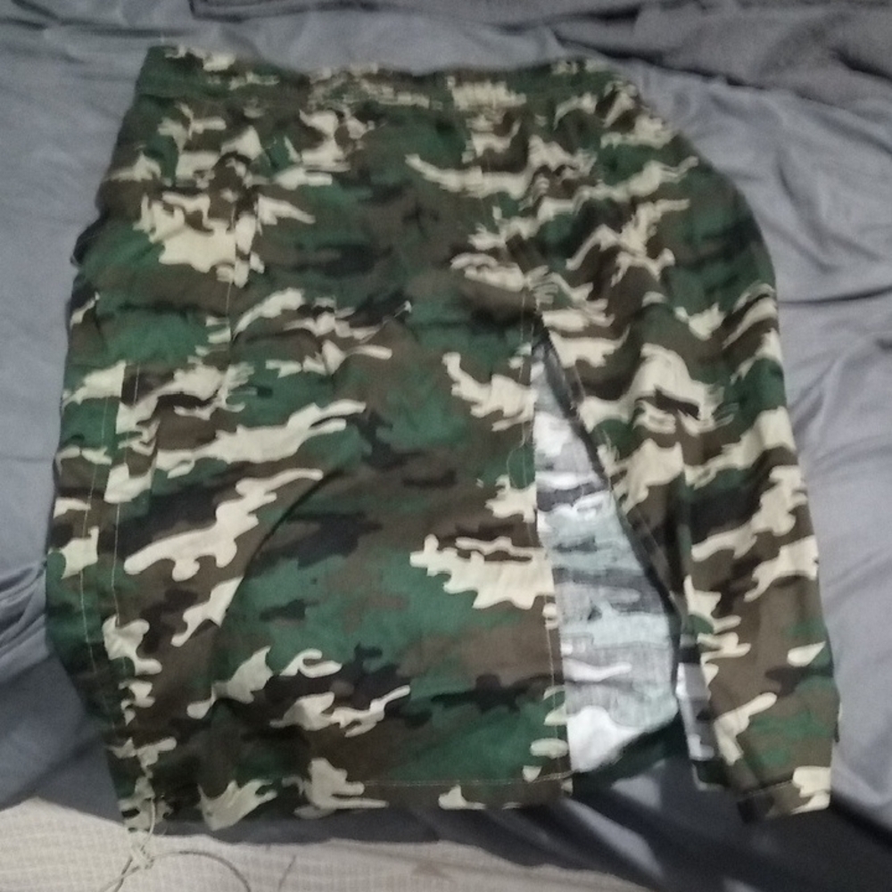 Camouflage Cargo Shorts